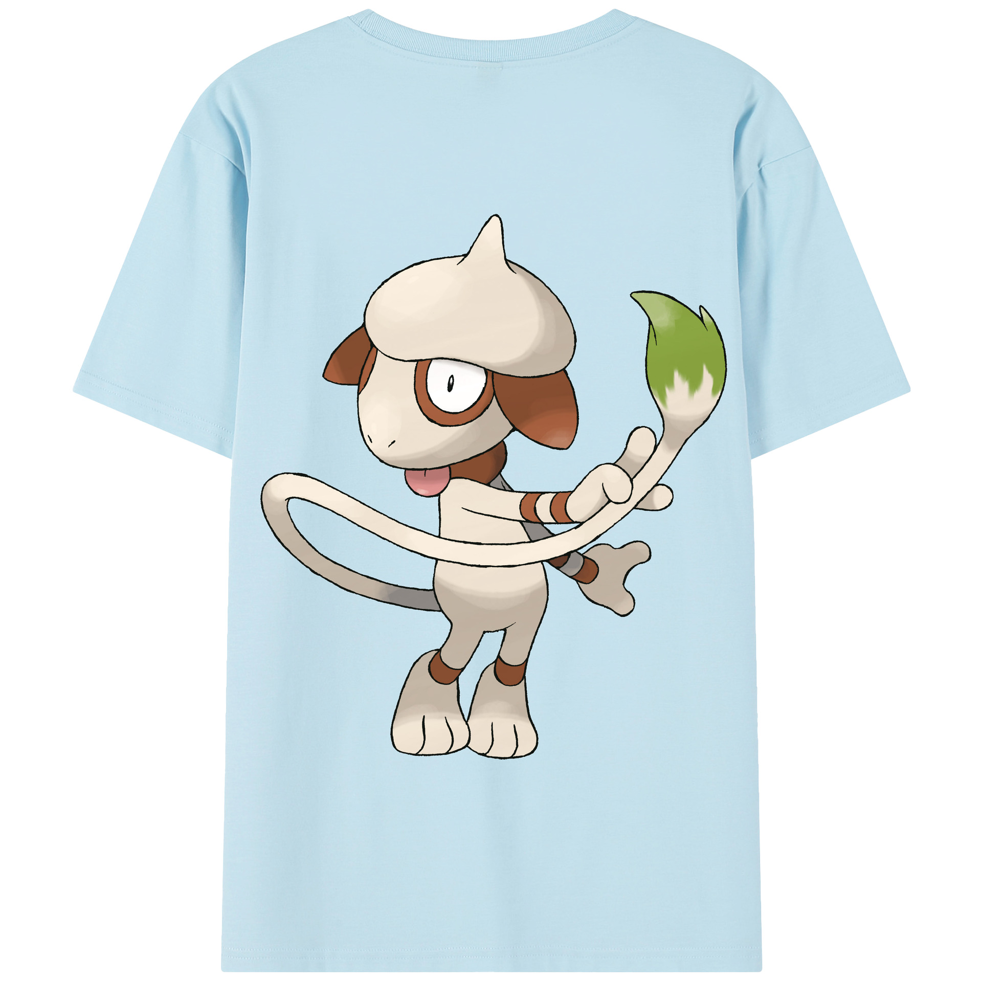 （画像用） ポケットモンスター Pokémon 綿100％半袖Tシャツ（背面プリント）